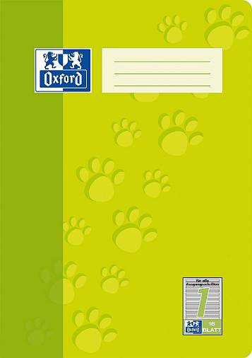 Oxford Heft Nr. 1, A4, 16 Blatt