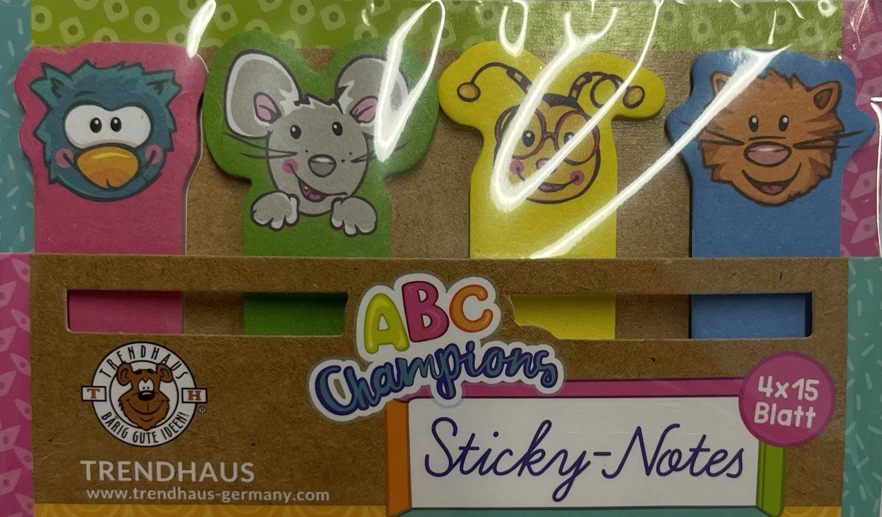 ABC Champions Sticky-Notes