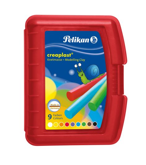 Pelikan Kinder-Knet-Box Creaplast 9 Farben