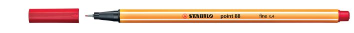 Fineliner Point 88/40 rot