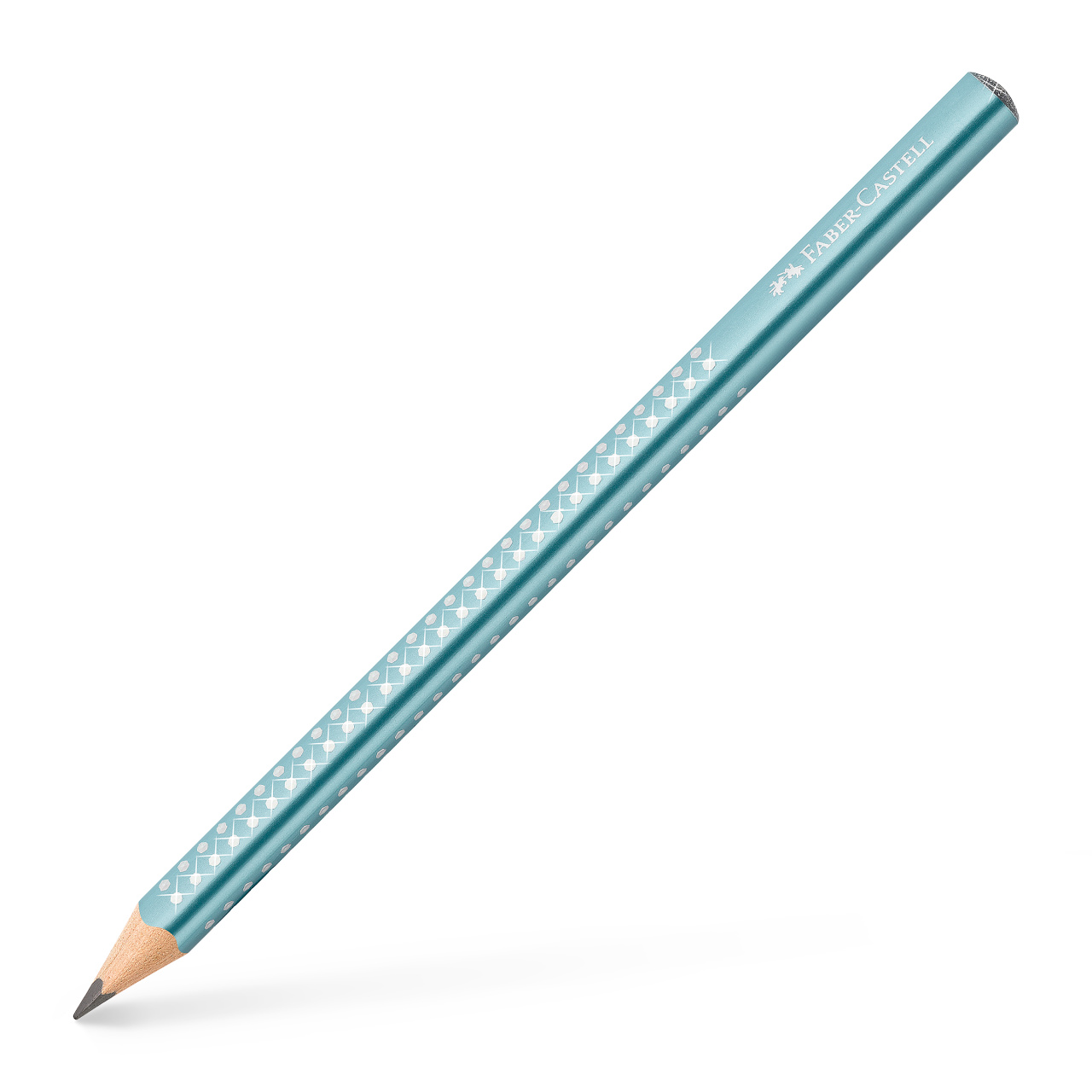 Faber-Castell Bleistift SPARKLE Jumbo ocean metallic