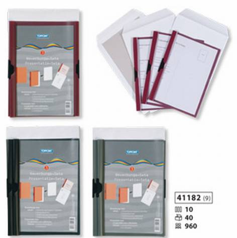 Bewerbungs-Sets 3 Mappen + Umschlage